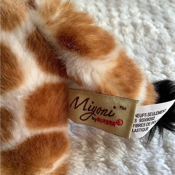 Aurora World Miyoni Tots Plush Giraffe Stuffed Animal Toy - Picture 10 of 15